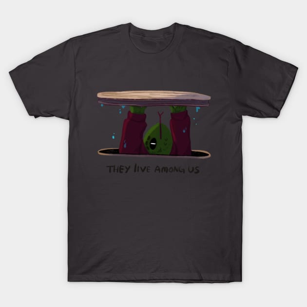 Lizard Man T-Shirt by Fullocoal